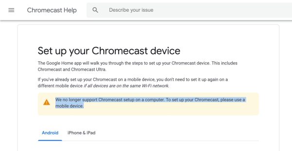 chromecast work for mac